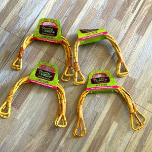 Bamboo Purse Handles Lot